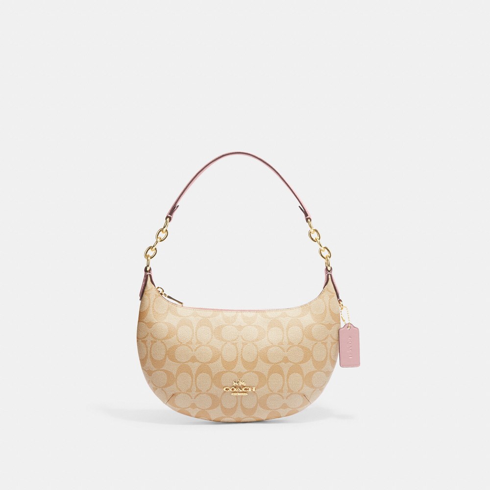 NWT Coach Outlet Payton Hobo In Signature Canvas - Picture 1 of 5